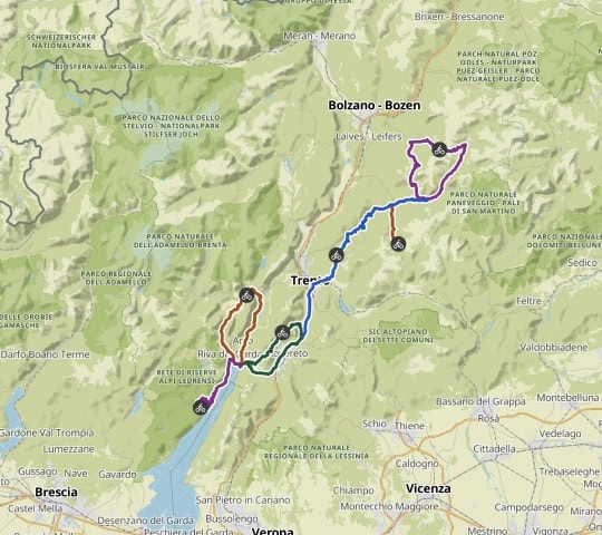 Tour of Lake Garda and the Dolomites