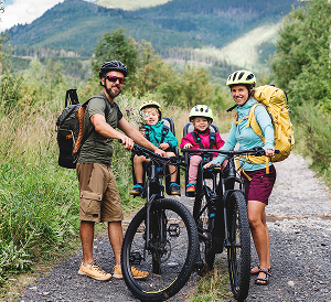 Bikes and family